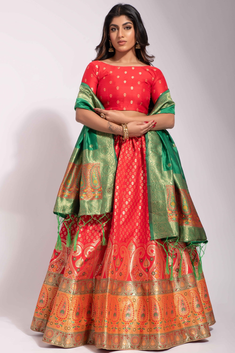 Bollywood Replica - Navratri Special Multi-Coloured Lehenga Choli - Indiana  Lifestyle Online Shopping 1 – Indiana Lifestyle