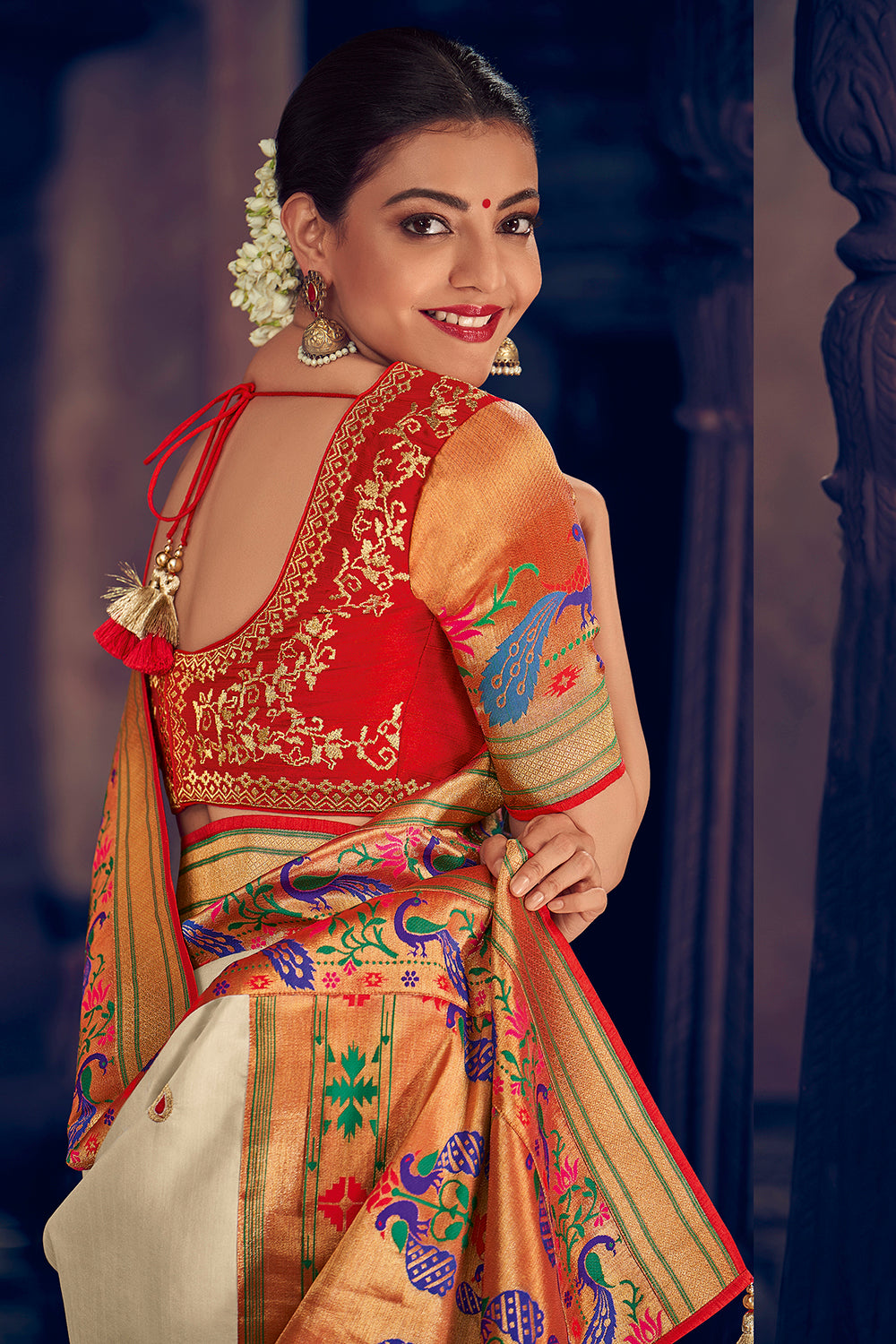 Yeola paithani sarees | Fancy sarees party wear, Saree look, Stylish sarees