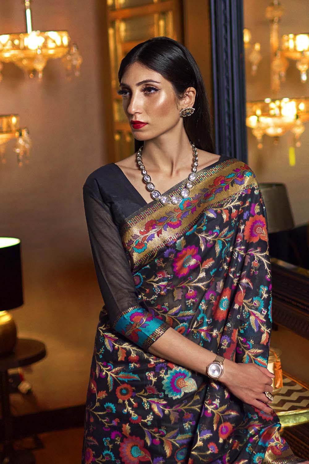 Buy Kanjivaram Silk Saree Online in India – House Of Elegance - Style That  Inspires