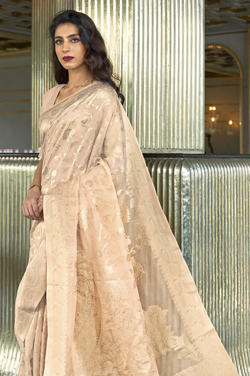 Shop Uppada Full Tissue Saree ONLINE – Uppadasarees.in