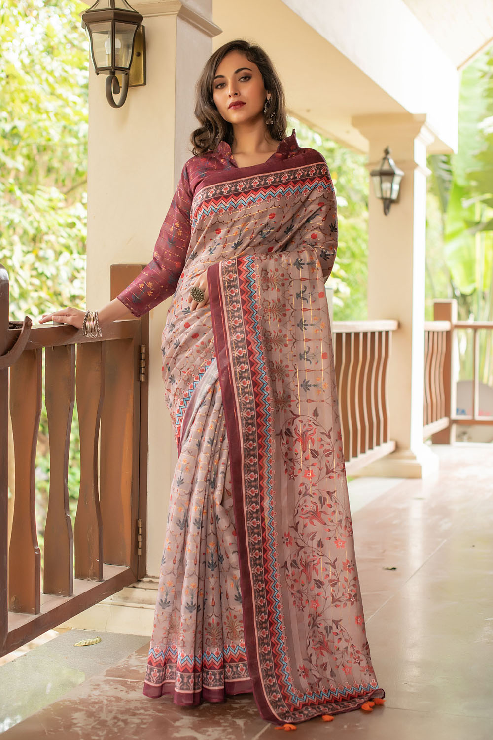 plus size art dola silk traditional saree buy online -8955106657 |  Heenastyle