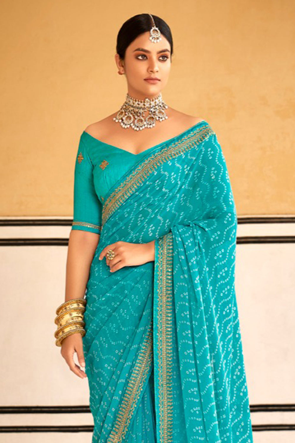 Blue Sari Beauty